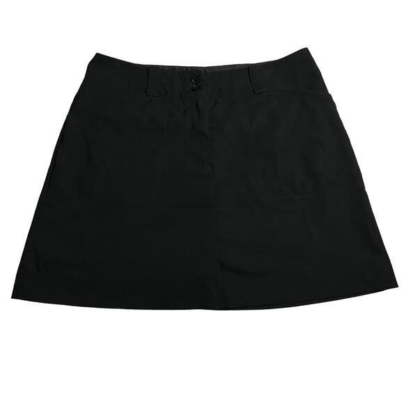 Nike Dri Fit Golf Stretch Mini Skort Size 10 Athletic Sports Active Preppy - Picture 1 of 13